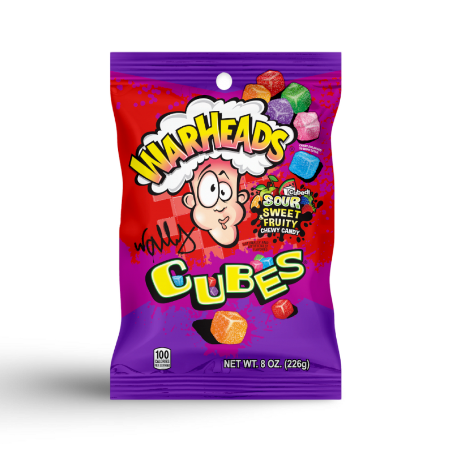 Warheads Chewy Cubes - 226g - A2A